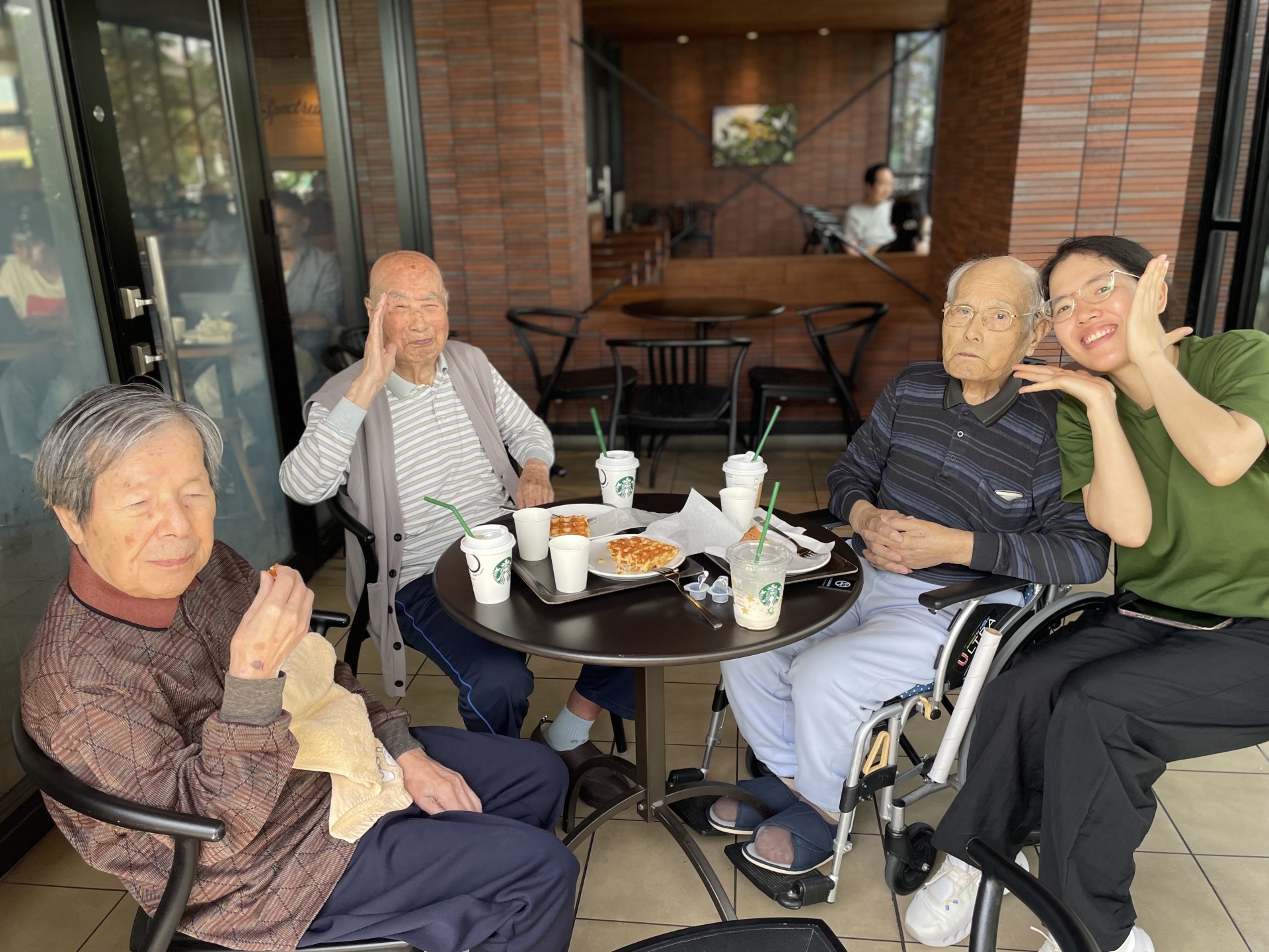 スターバックスでほっとひと息